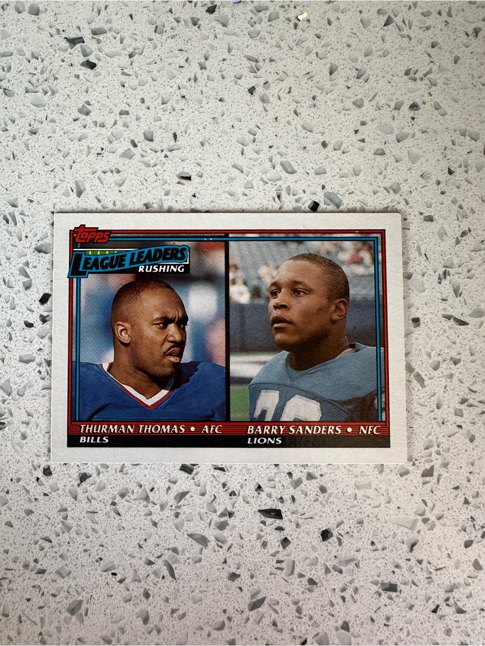 Two Legends!!! Barry Sanders and Thurman Thomas